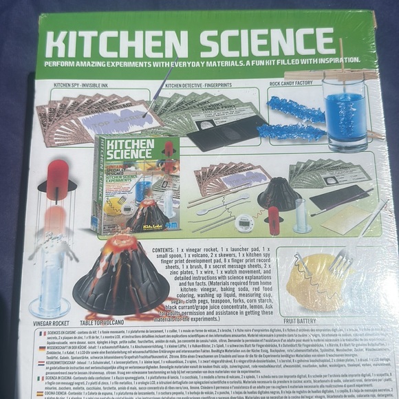 Kidz Labs Kitchen Science various experiments Kit ages 8+ - Picture 5 of 5